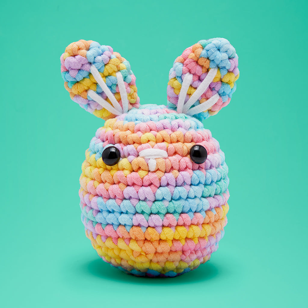 Jojo the Bunny Pastel Crochet Kit - Easy Crochet Joy