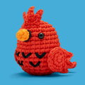 Tori the Cardinal Crochet Kit - Stitching Starts Here