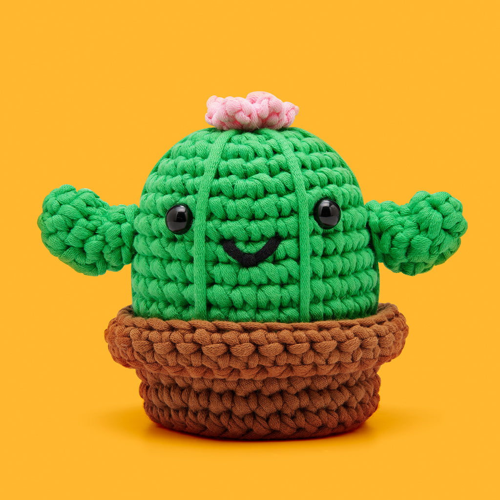Clint the Cactus Crochet Kit - Make Your Crochet Moment