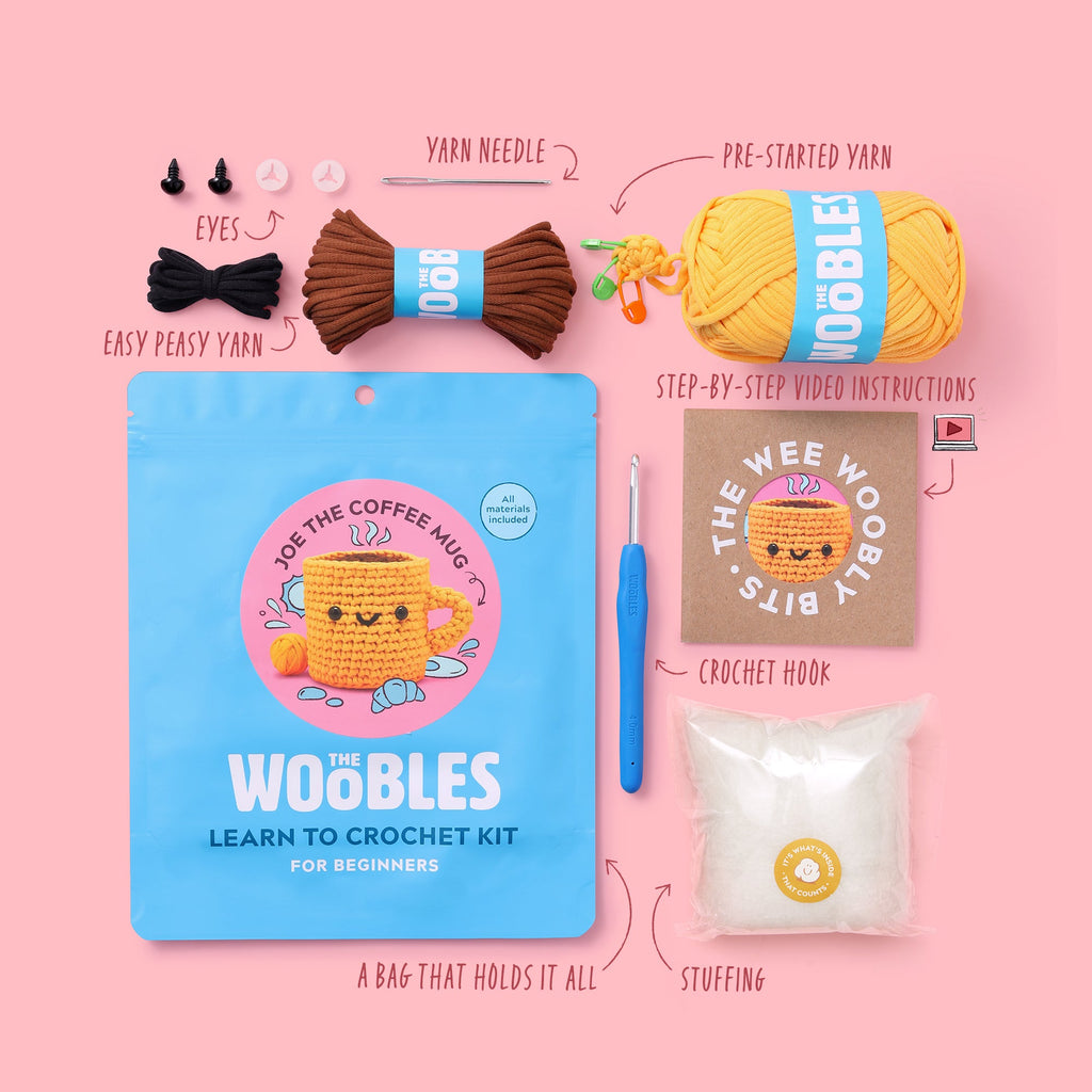 Wake Up and Smell the Crochet Bundle - Turn Yarn into Woobles