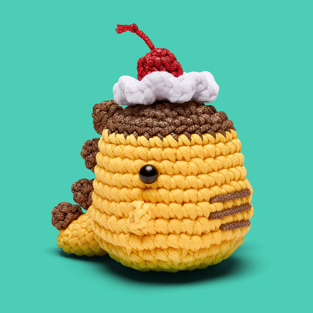 Fred The Dino: Sweetie Edition Crochet Kit - Craft More Joy