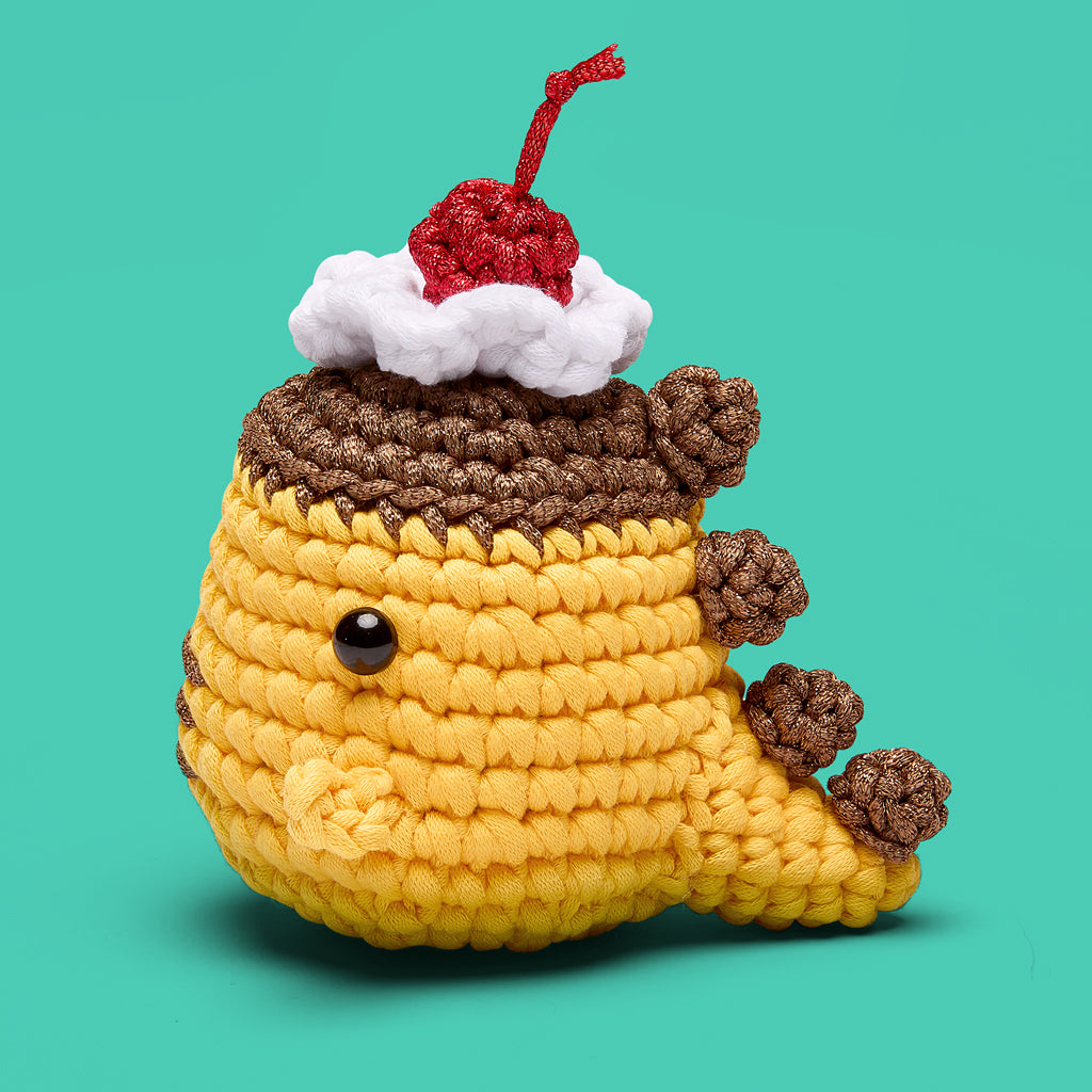 Fred The Dino: Sweetie Edition Crochet Kit - Craft More Joy