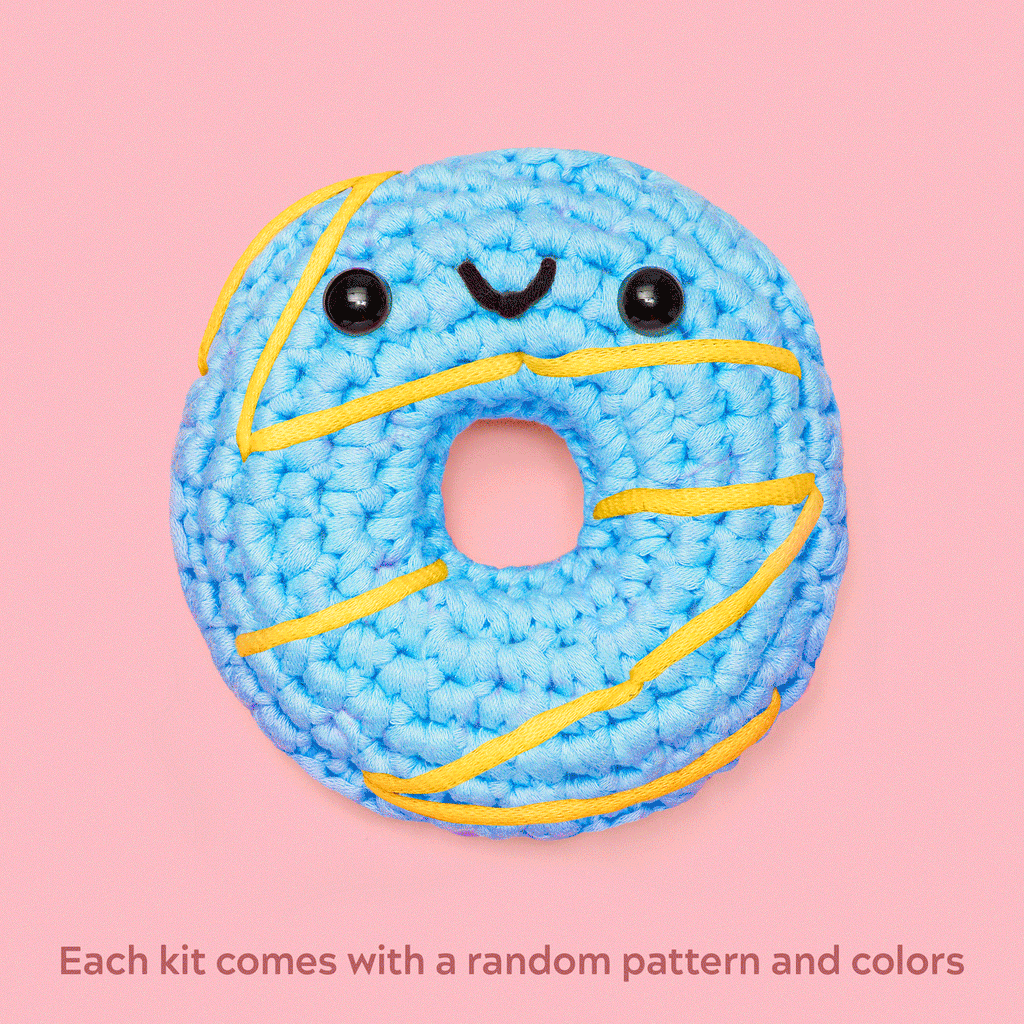 Mystery Donut Crochet Kit - Stitch at Home