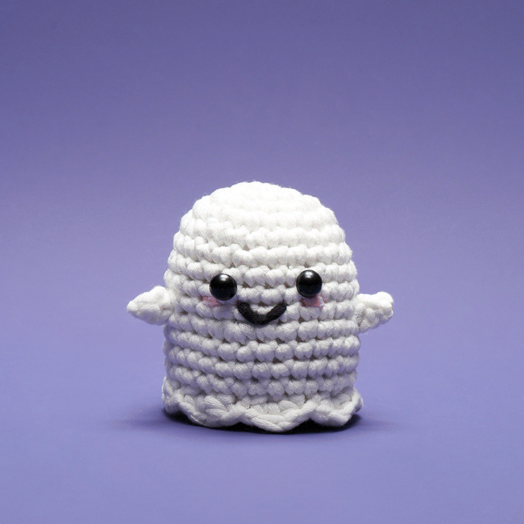Snooky the Ghost Crochet Kit - Enjoy the Stitch Journey