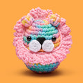 Sebastian the Lion Pastel Crochet Kit - Woobles Stitch Fun