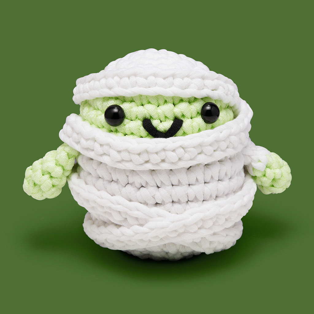 Eerie-sistibly Woobly Haunted House Box - DIY Crochet Fun