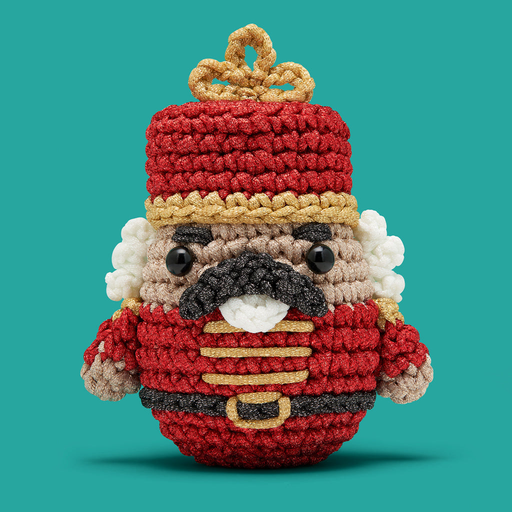 Hazel the Nutcracker Crochet Kit - A Kit That Teaches