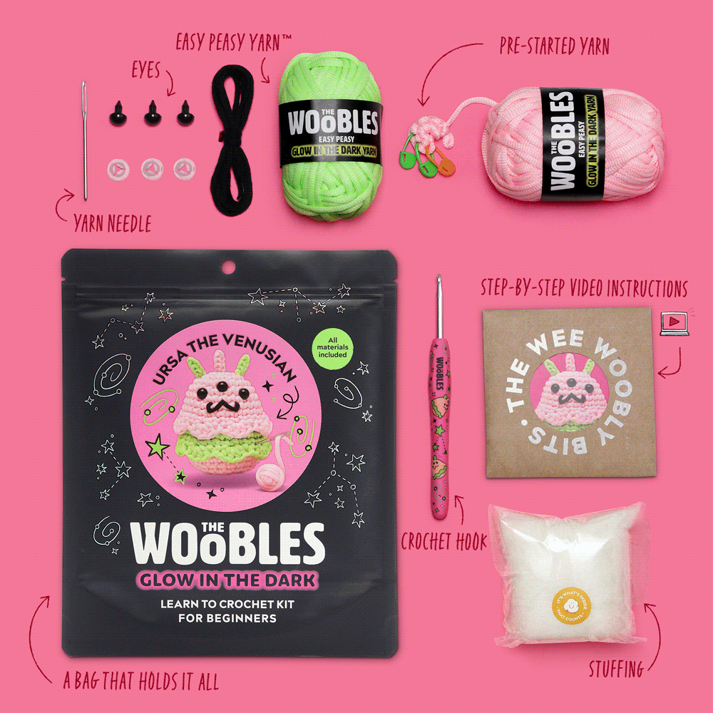 Ursa the Venusian Crochet Kit - Beginner Kit Favorite