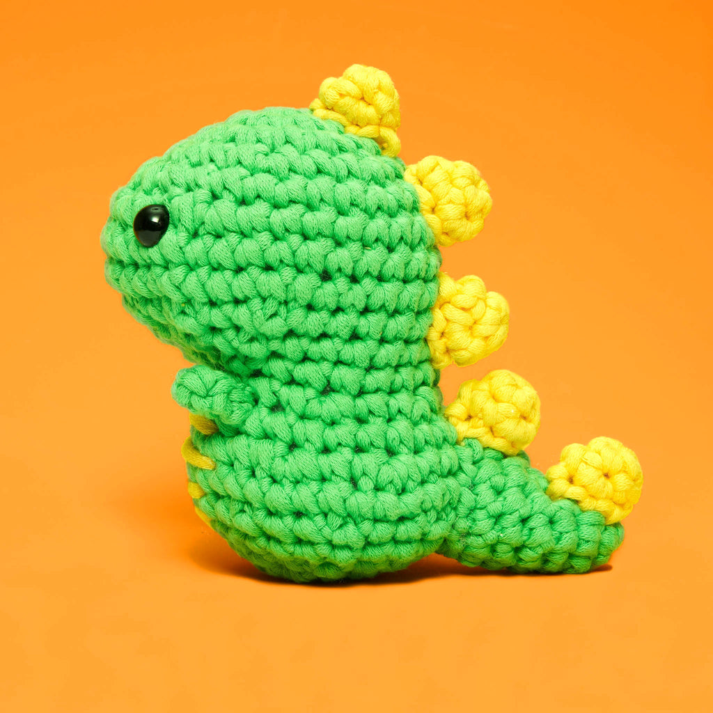 Fred the Dinosaur Crochet Kit - Start Small