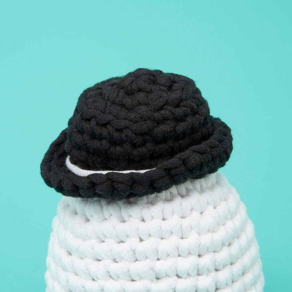 Tiny Bowler Hat Accessory Kit - Woobles Crafts Daily