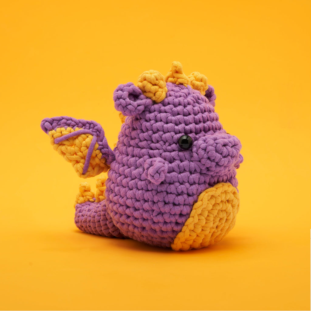 Kaida the Dragon Crochet Kit - Craft Time Starts Here