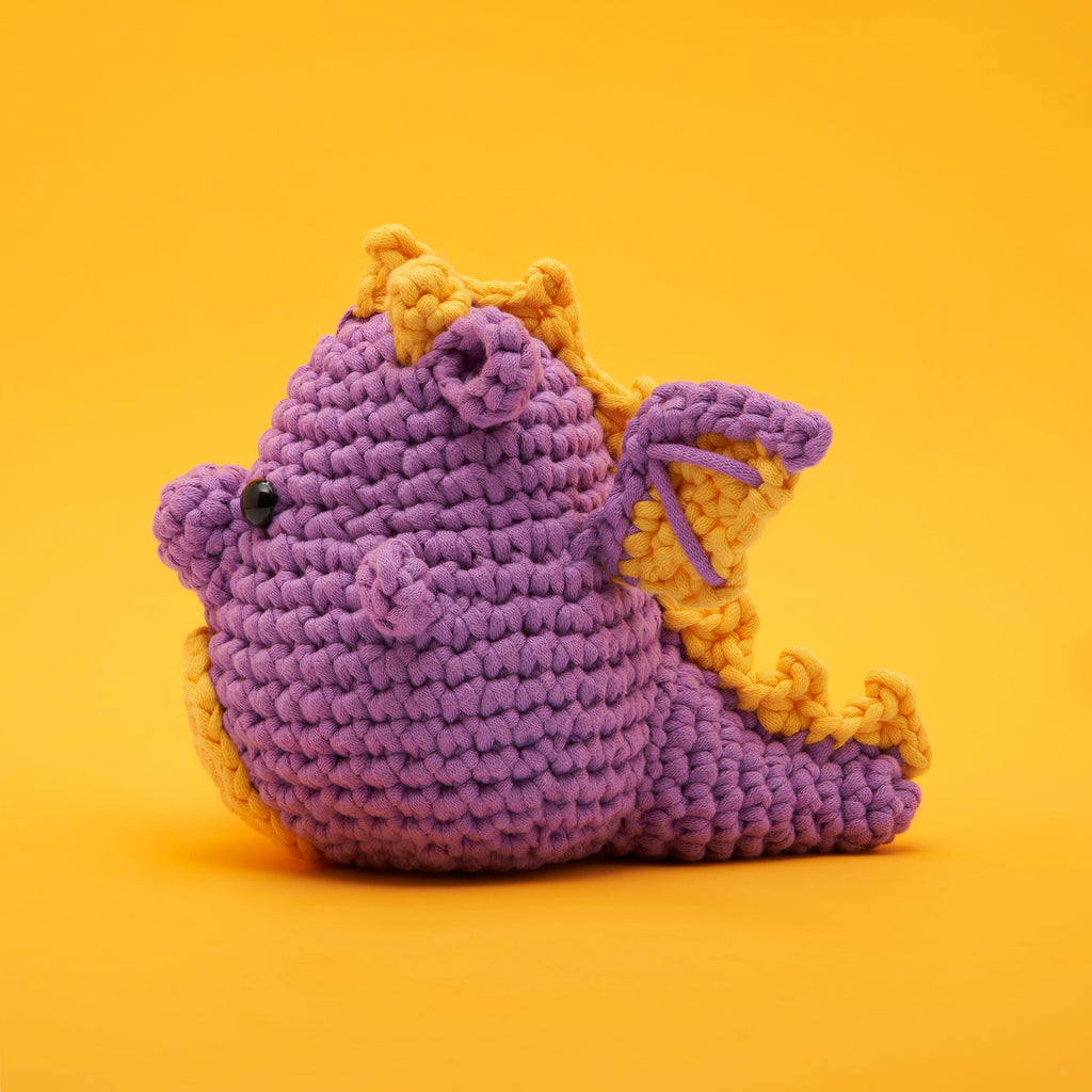 Kaida the Dragon Crochet Kit - Craft Time Starts Here