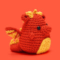 Kaida the Dragon Red Crochet Kit - Simple Stitch Fun