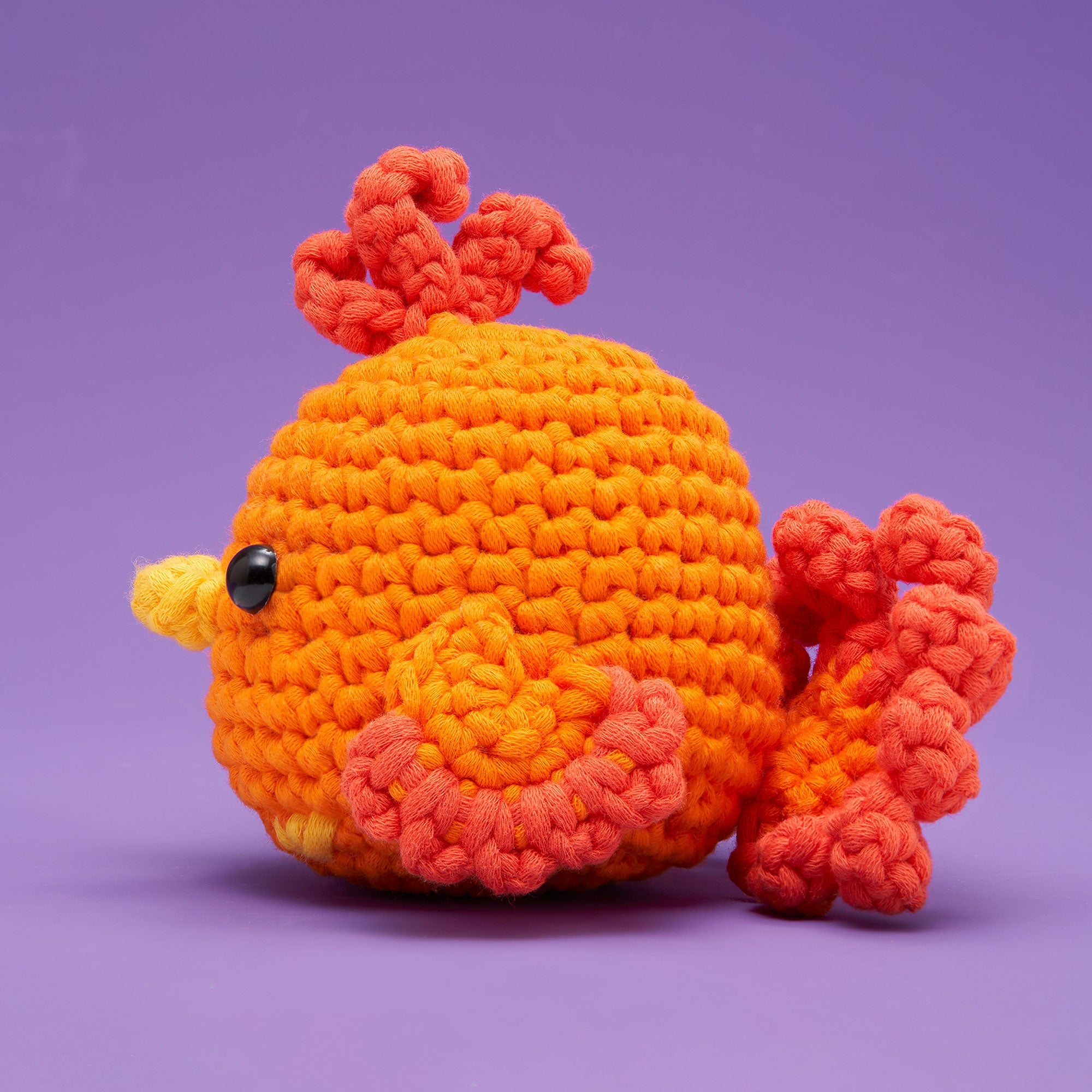 Albie the Phoenix Crochet Kit - Learn Your Way