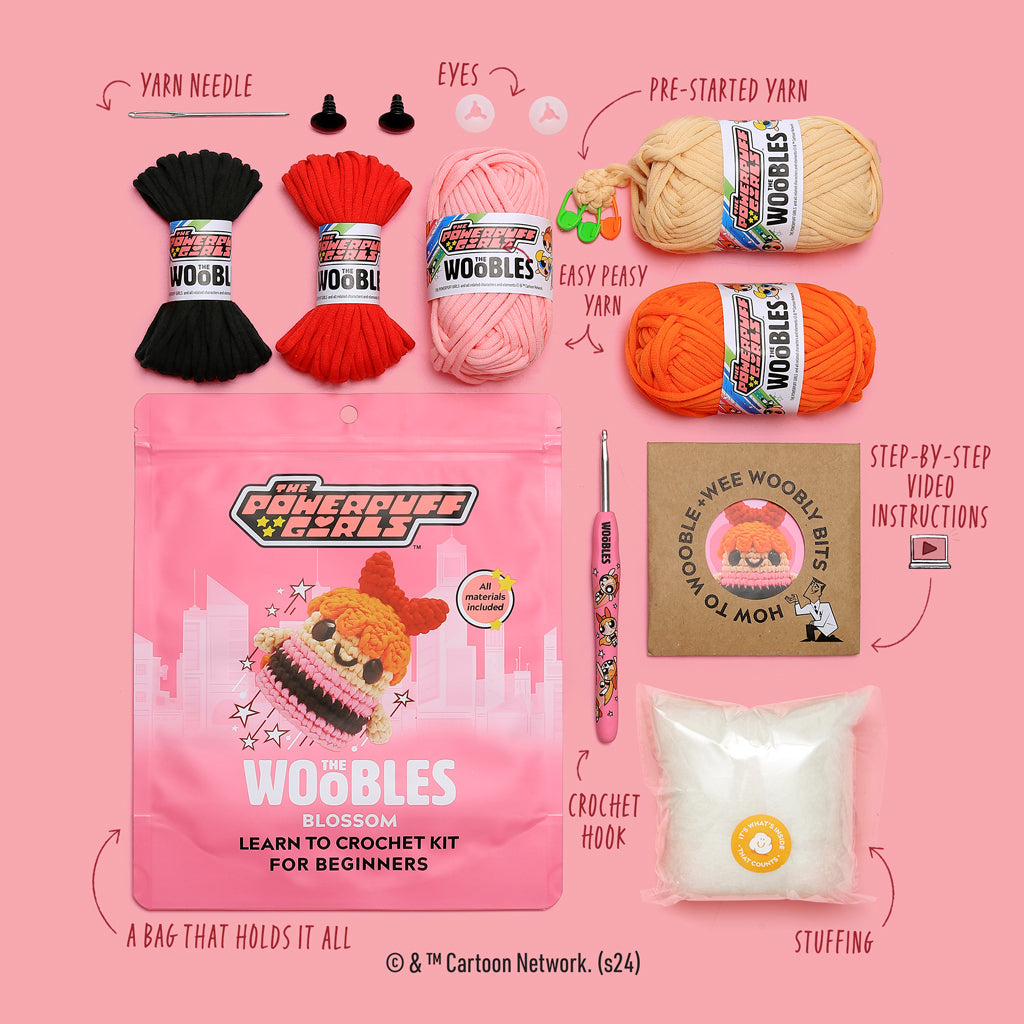 Blossom™ Crochet Kit - Beginner Crochet Fun
