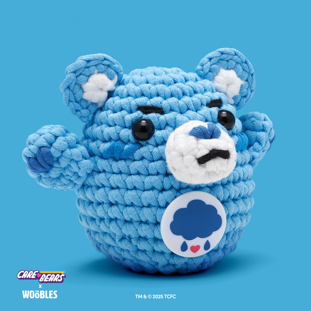Grumpy Bear™ Crochet Kit - For Craft Nights