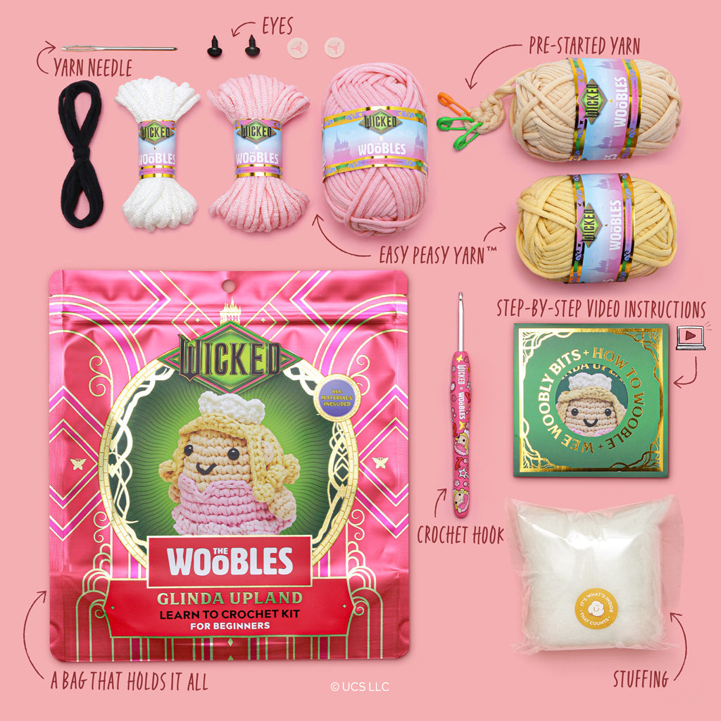 Glinda Upland Crochet Kit - For Creative Breaks