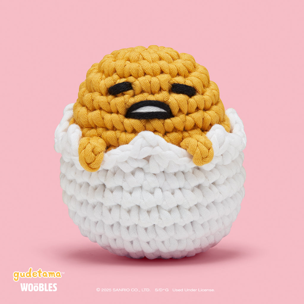 Gudetama™ in the Shell Crochet Kit - Hook Small