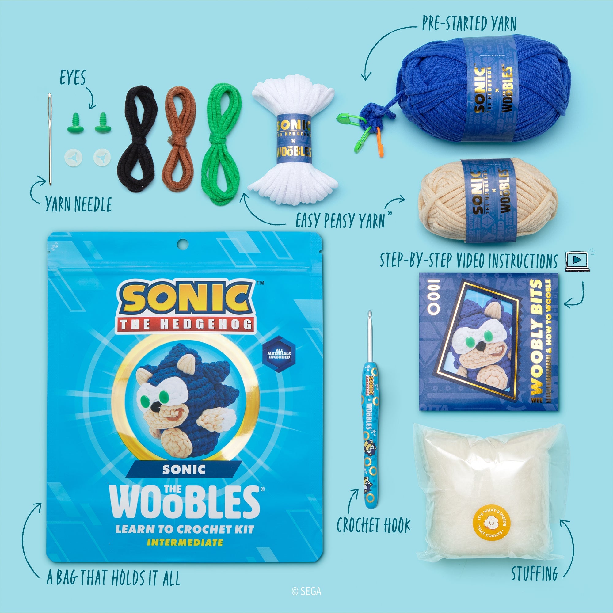 The Sonic Collection: Gotta Wooble Fast Bundle - Gift a Smile