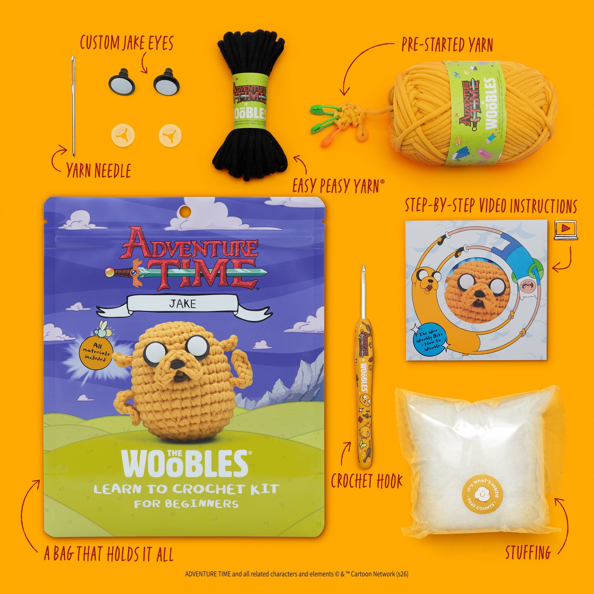 Jake Crochet Kit - Pick Up the Hook
