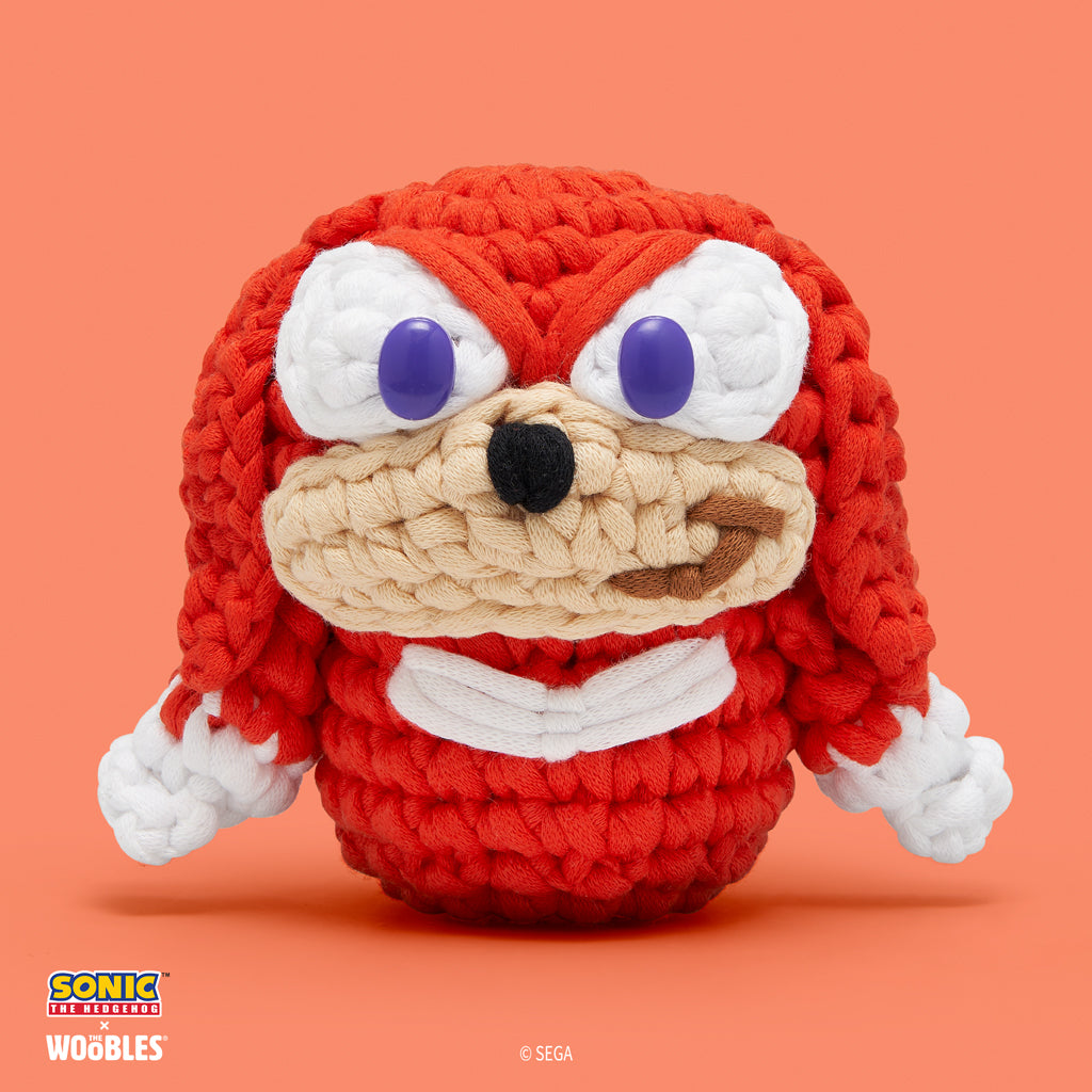 Knuckles Crochet Kit - Woobles Crafts Daily