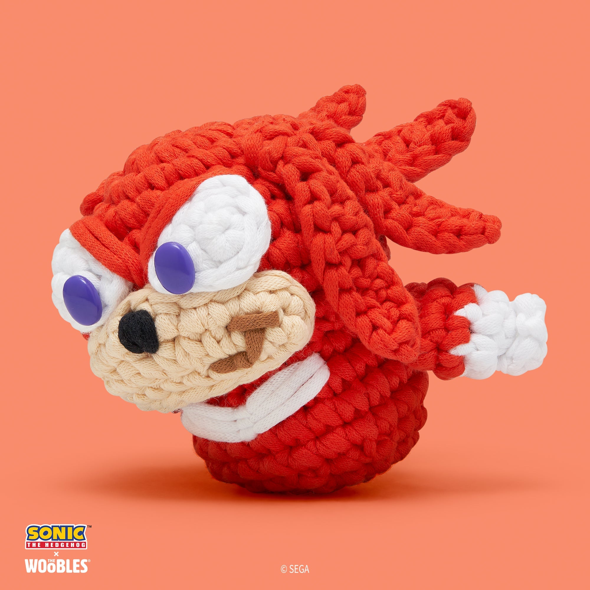 Knuckles Crochet Kit - Woobles Crafts Daily