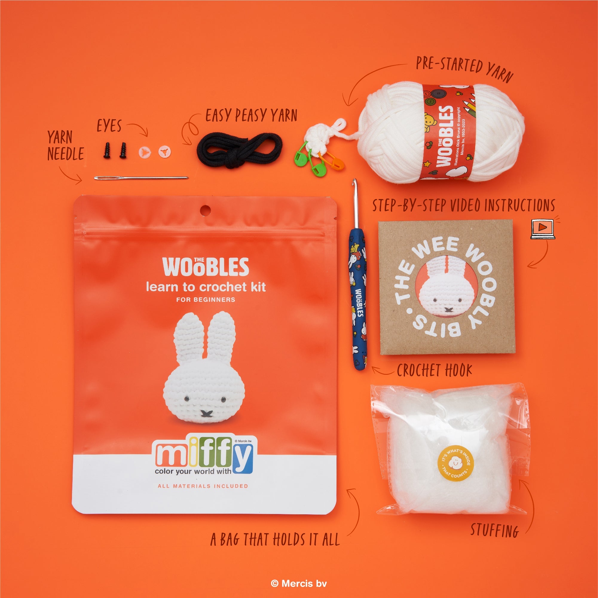 Miffy Crochet Kit - Crochet Made Easy