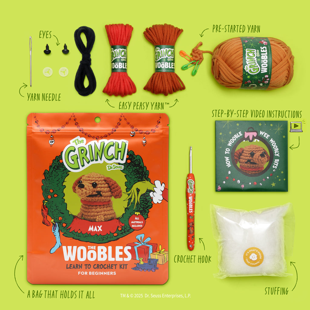 Max Crochet Kit - Wooble Small