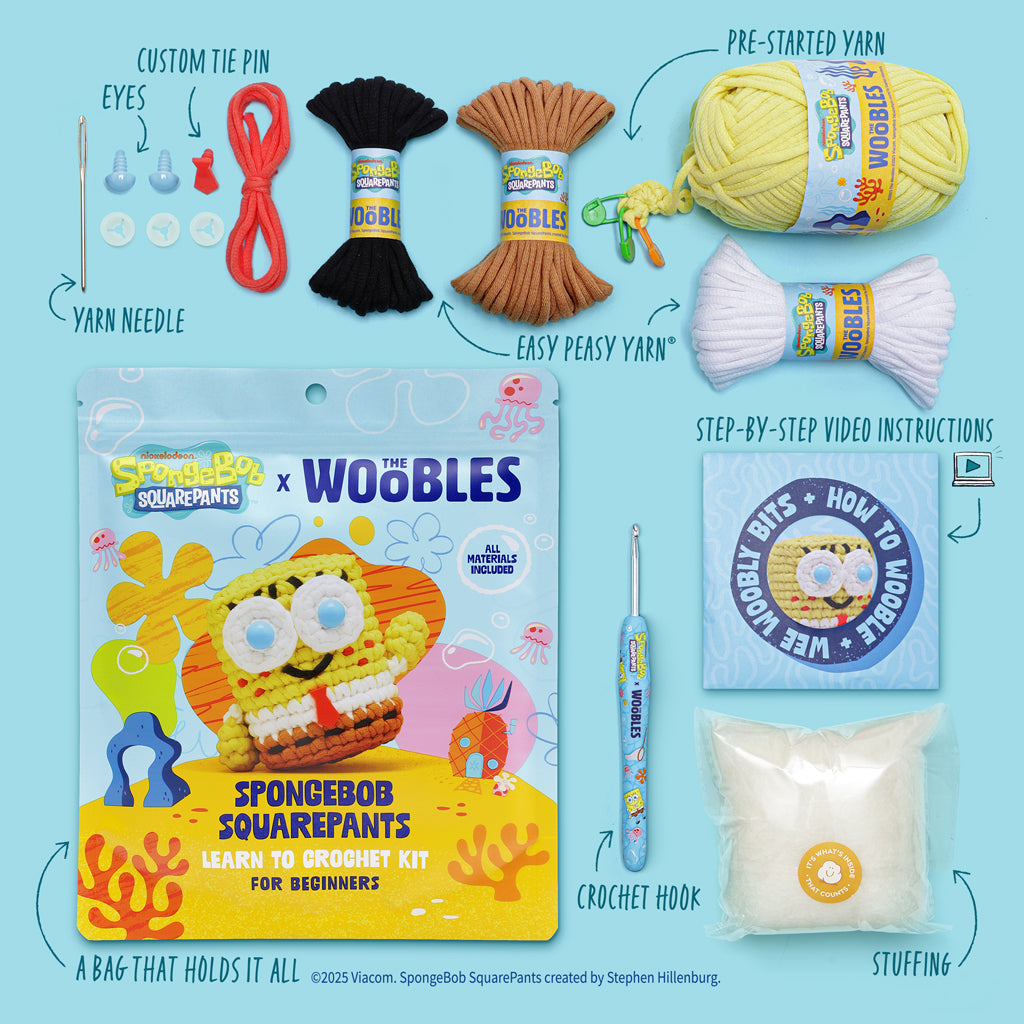 SpongeBob SquarePants Crochet Kit - Craft Big