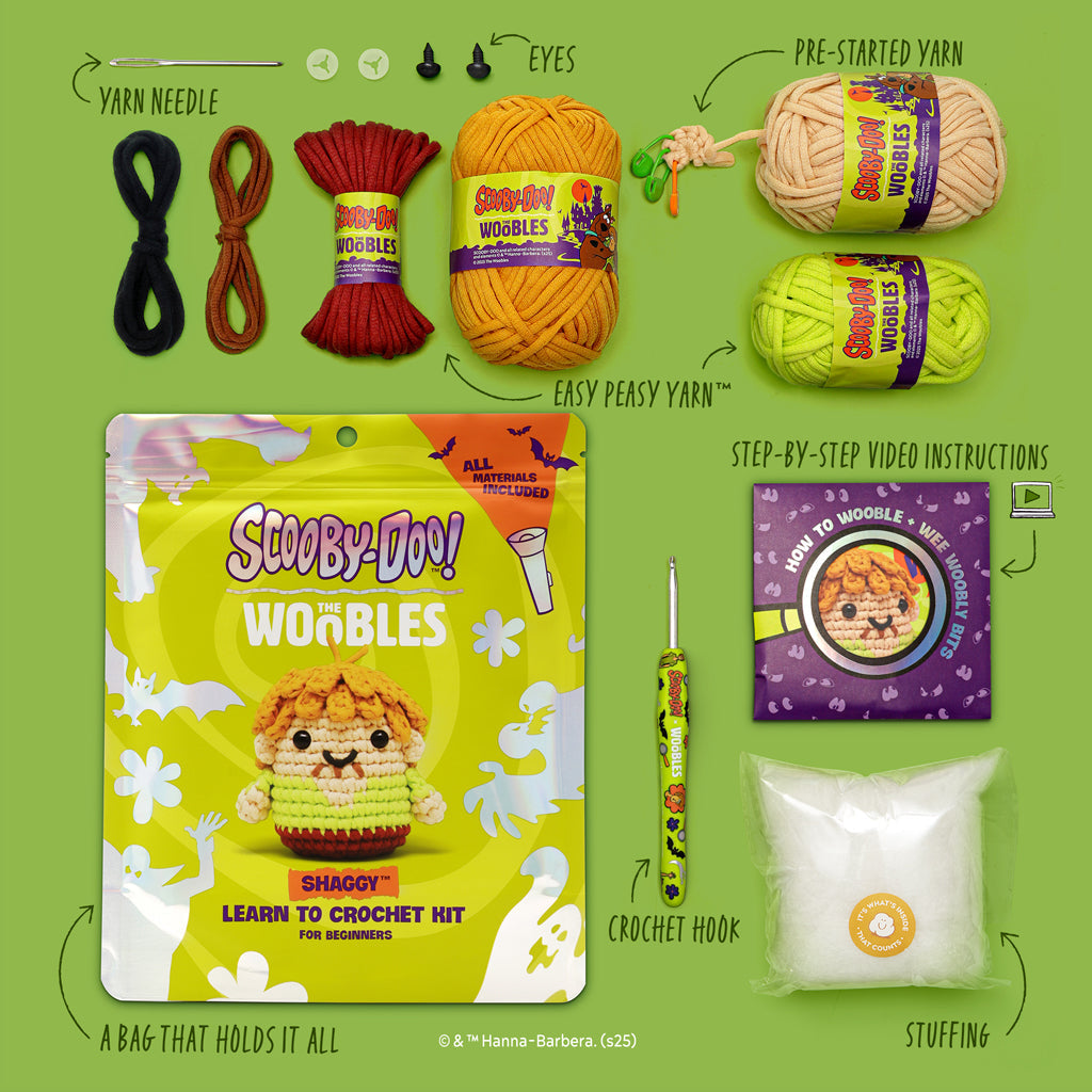 Shaggy™ Crochet Kit - Enjoy the Stitch Journey