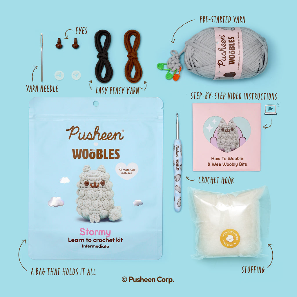 Stormy Crochet Kit - Creative Craft Time
