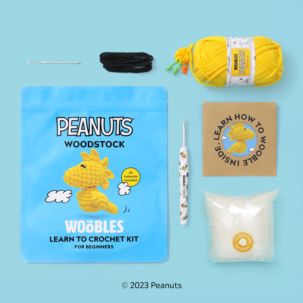 Woodstock Crochet Kit - Hook and Learn