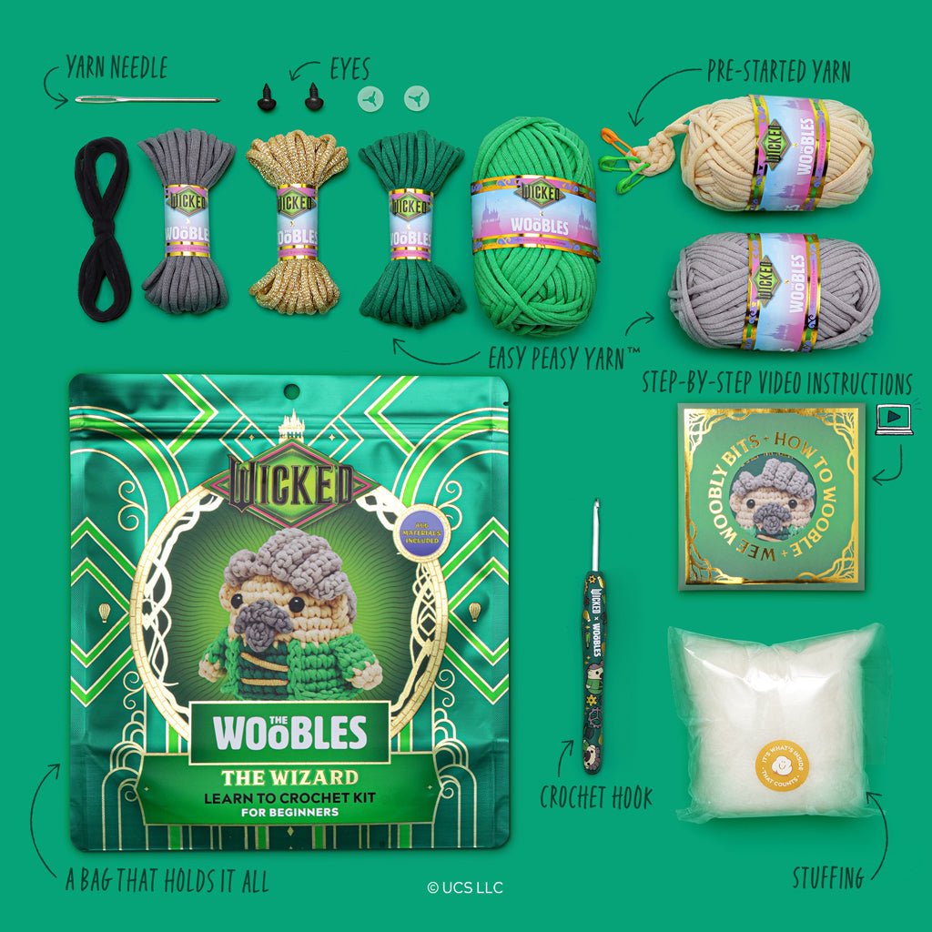 The Wizard Crochet Kit - Make Cute Things