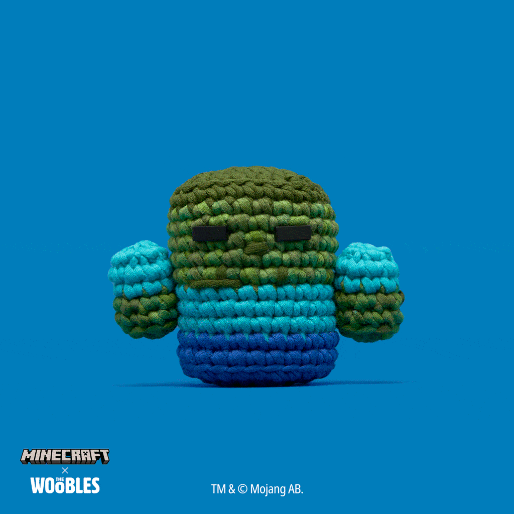 Minecraft Zombie Crochet Kit - Step-by-Step Crochet