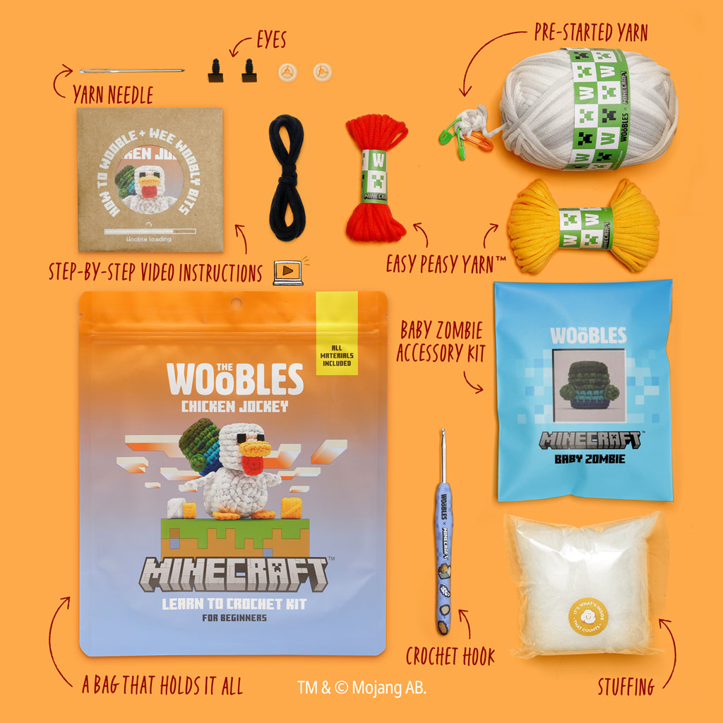 Minecraft Chicken Jockey Bundle - A Kit That Teaches
