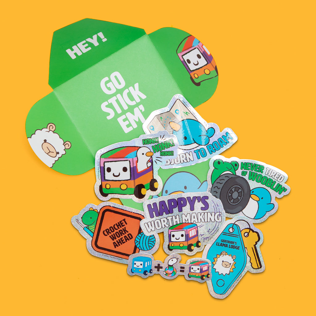 Sticker Pack - For Handmade Fun