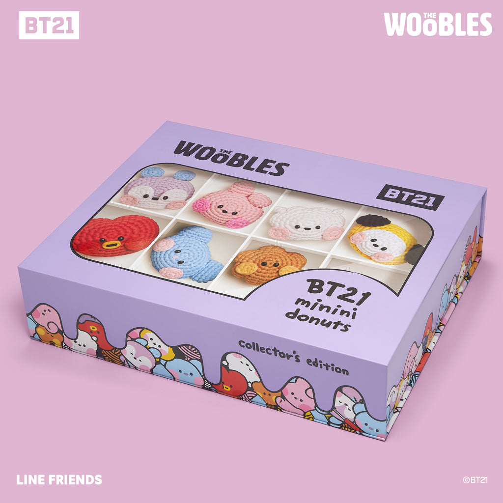 BT21 minini Donut Collector’s Box - Beginner Stitch Fun