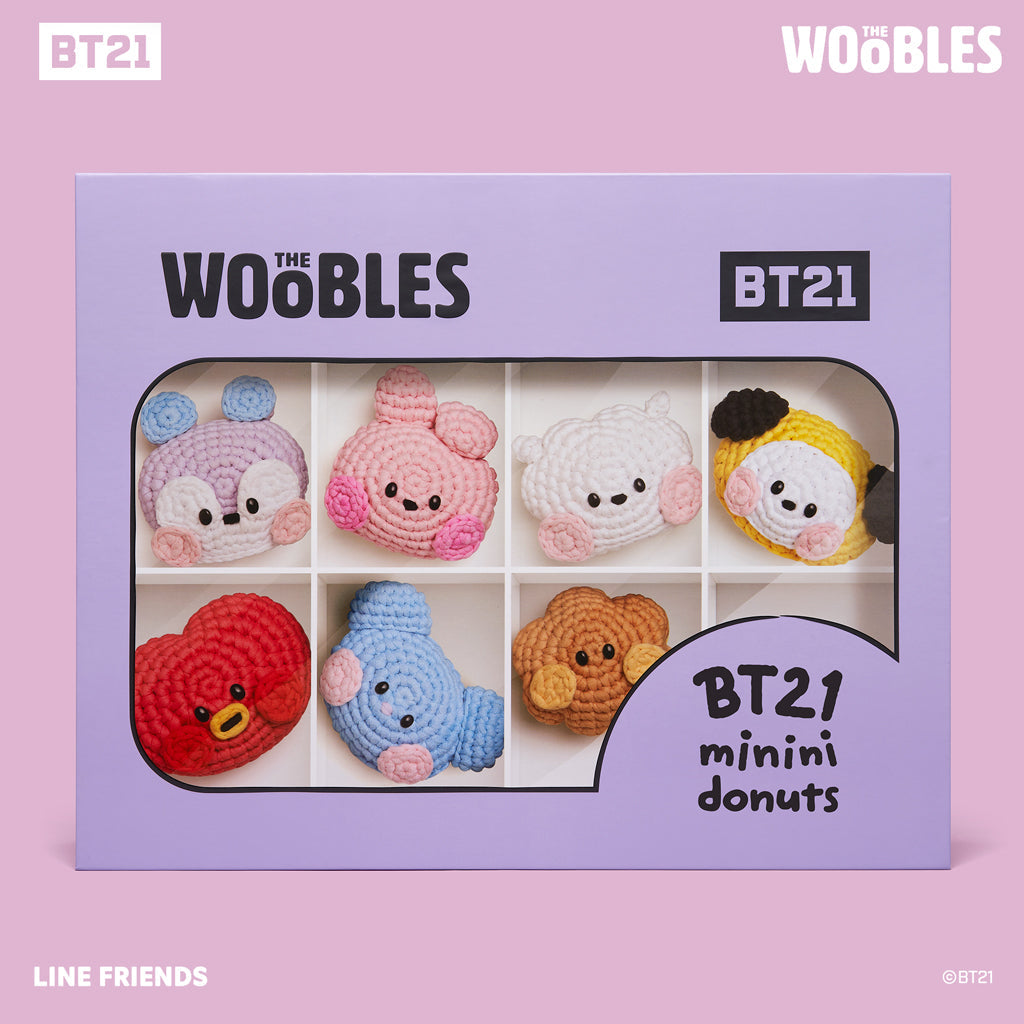 BT21 minini Donut Collector’s Box - Beginner Stitch Fun
