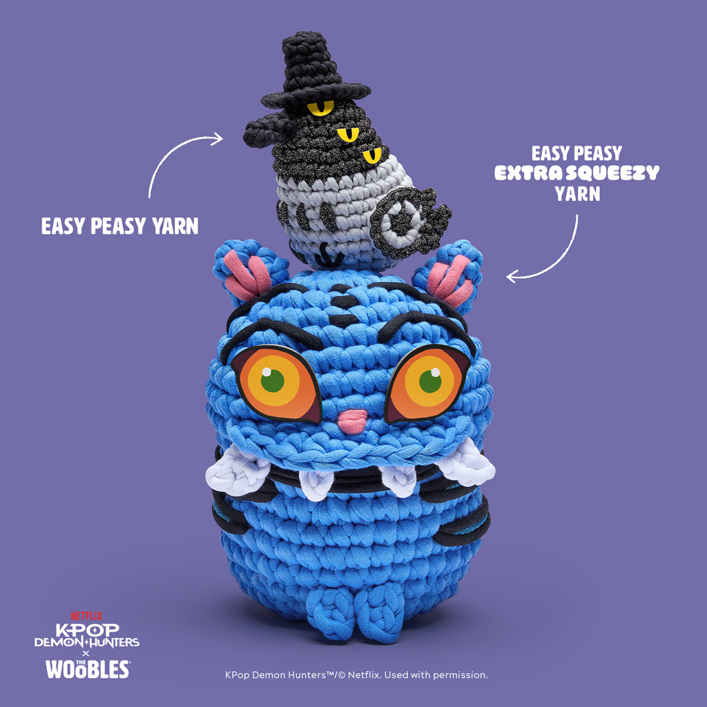 KPop Demon Hunters Magical Messengers Bundle - The Woobles Crochet Kits