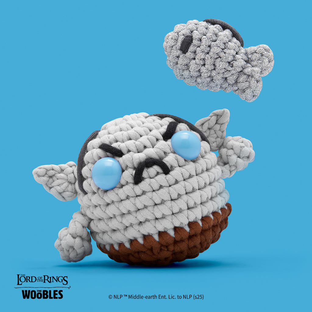 Tiny Gollum's Fish Accessory Kit - Woobles with Yarn