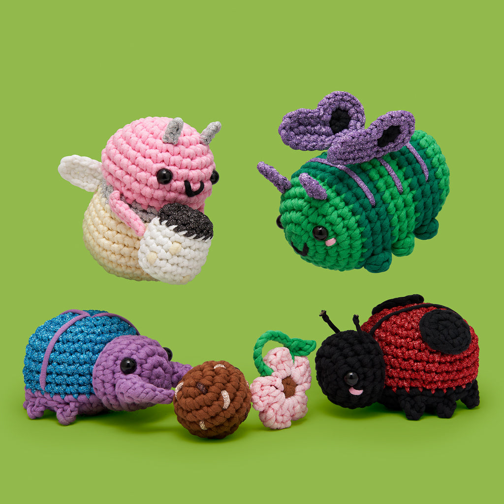 Bugs and Kisses Bundle - Woobles Kit Big Smile