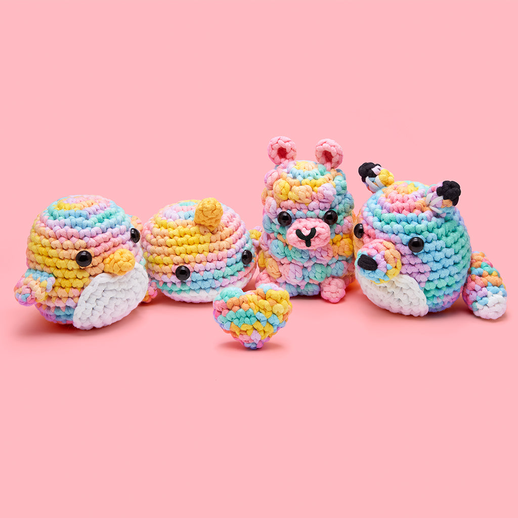 Tiny Pastel Heart Accessory Kit - Beginner Craft Fun