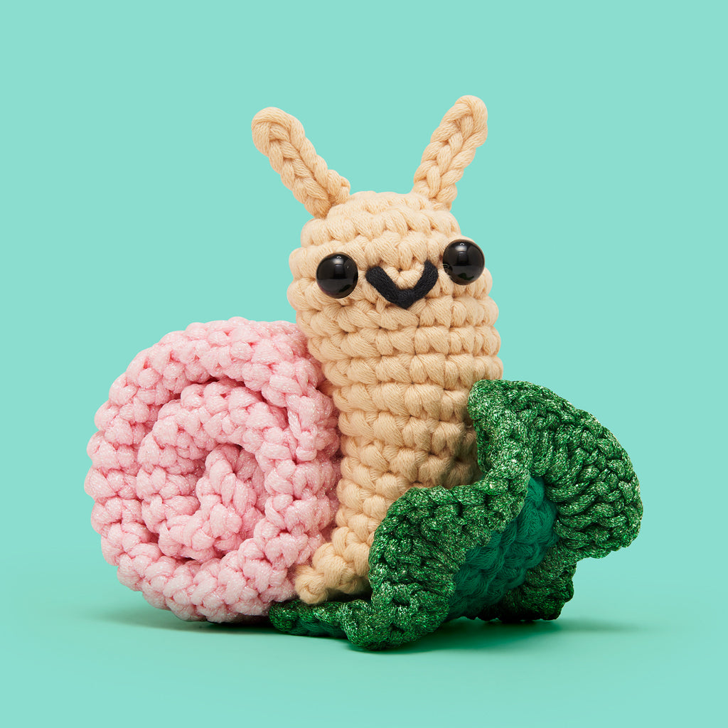 Tiny Lettuce Leaf Accessory Kit - Crochet Starter Kit