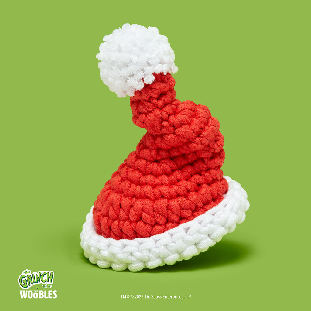 The Grinch's Santa Hat Accessory Kit - Beginner Craft Fun