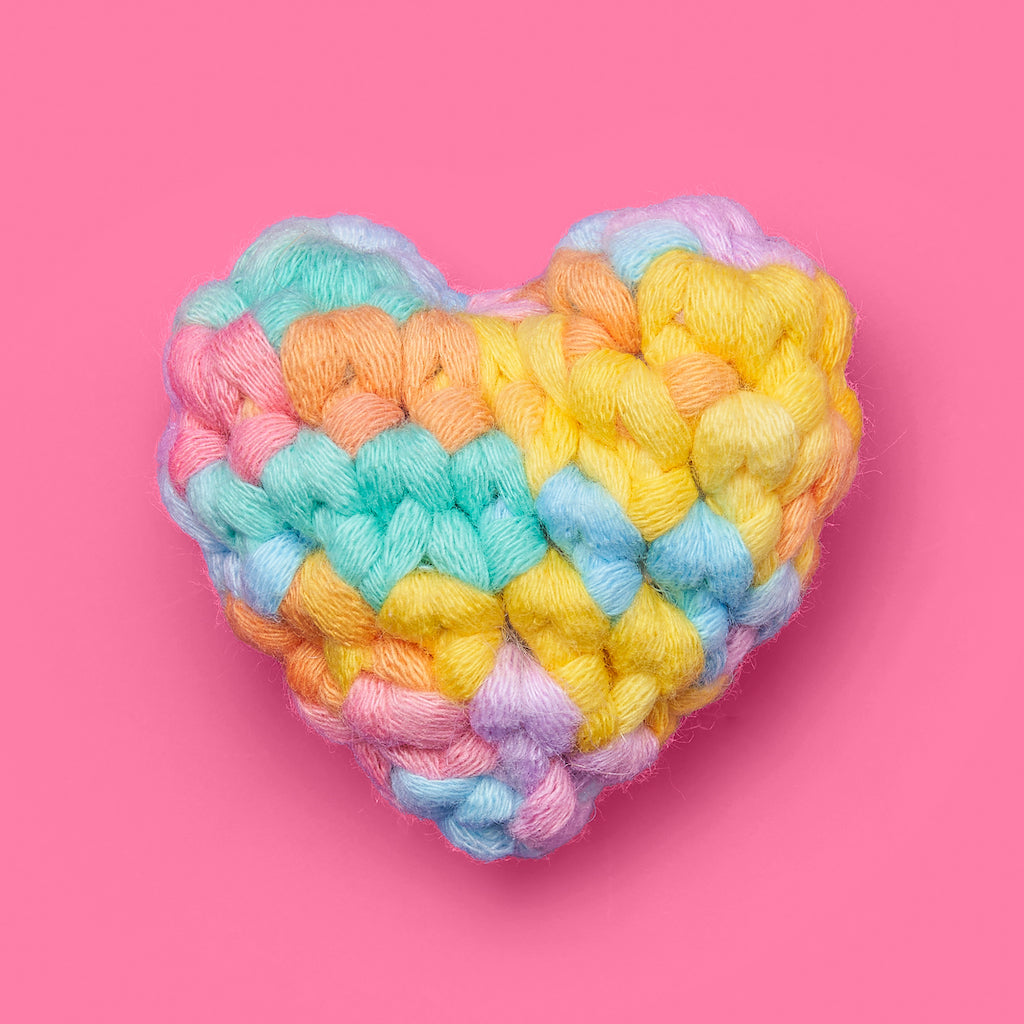 Tiny Pastel Heart Accessory Kit - Beginner Craft Fun