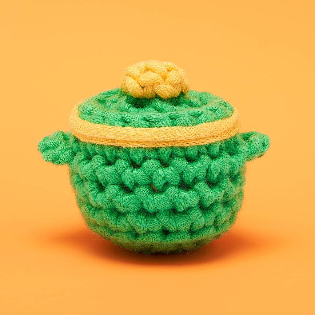 Tiny Cooking Pot Accessory Kit - Crochet. Create. Smile.
