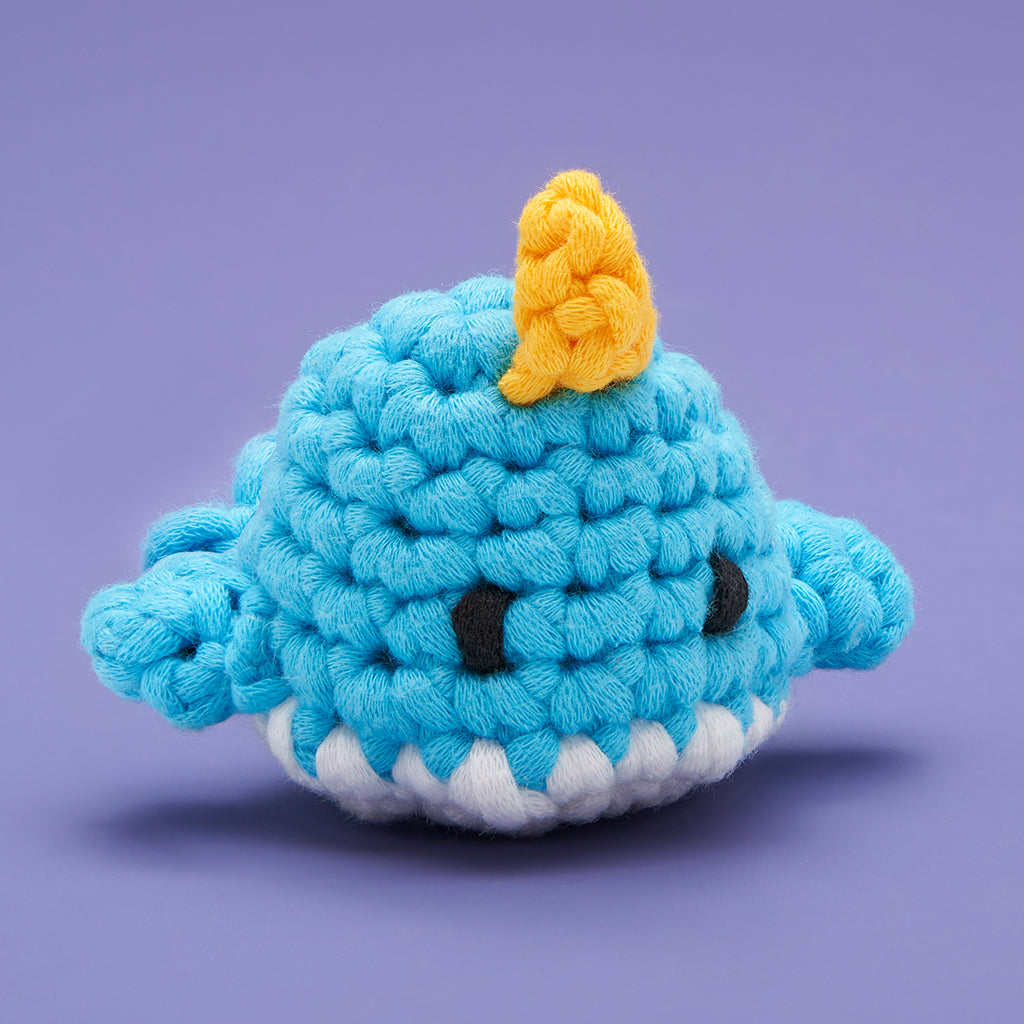 Teensy Weensy Narwhal Accessory Kit - Crochet Starter Kit