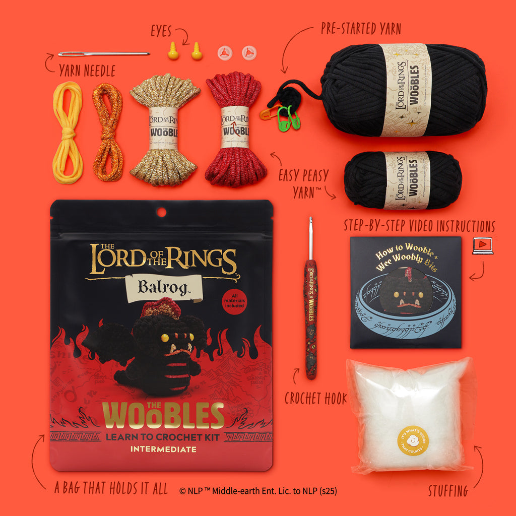 Balrog™ Crochet Kit - Gift a Wooble