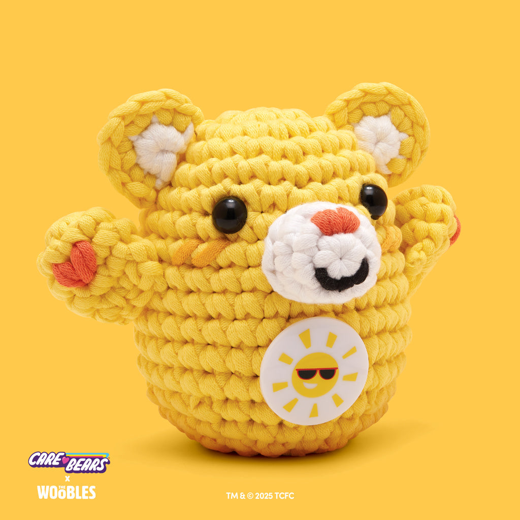 Funshine Bear™ Crochet Kit - Creative Fun Starts Here
