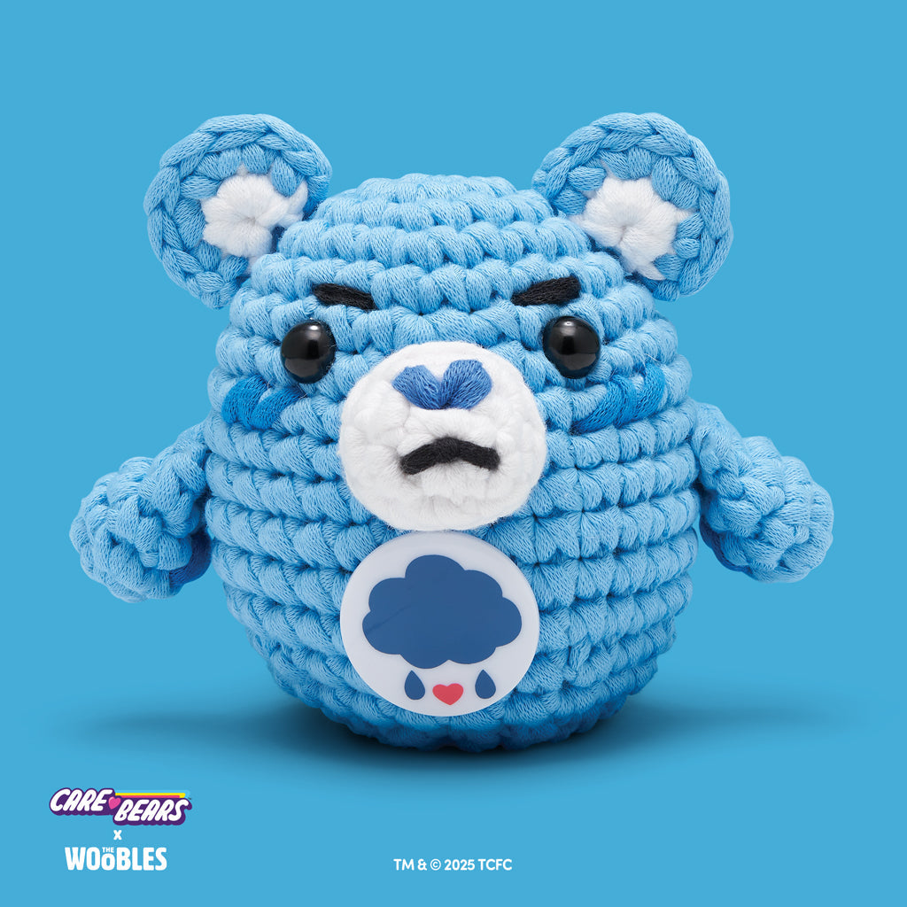 Grumpy Bear™ Crochet Kit - For Craft Nights